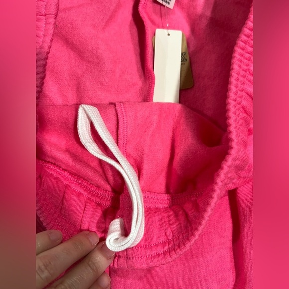 NEW‎ NWT VS Victoria secret sweats pink campus pants L large - Picture 10 of 11
